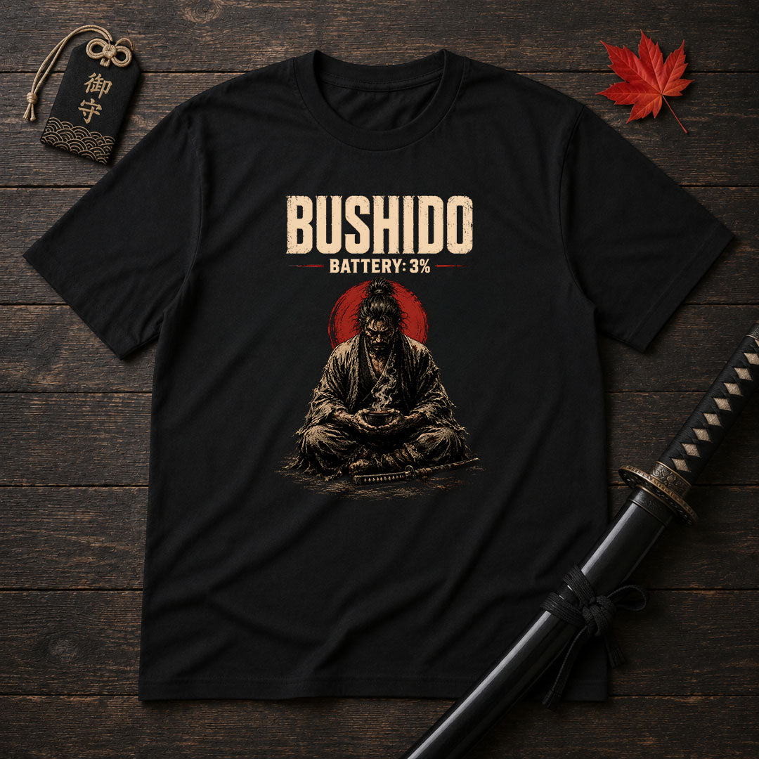 Bushido Battery 3% T-Shirt