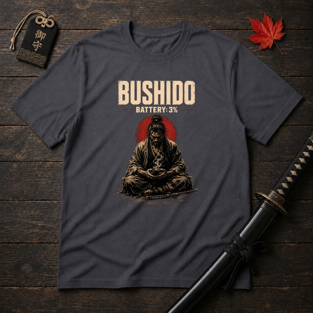 Bushido Battery 3% T-Shirt