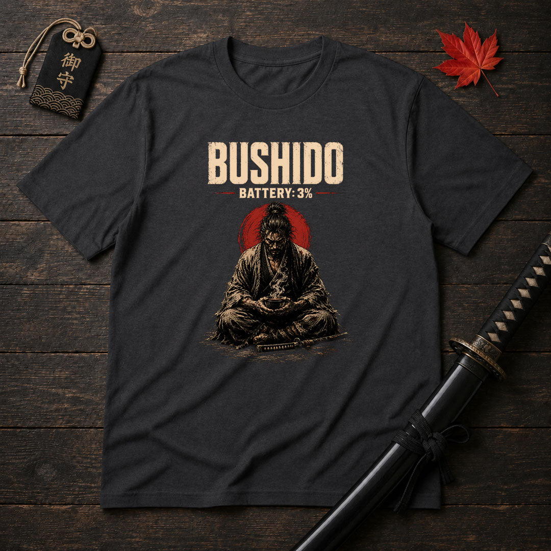 Bushido Battery 3% T-Shirt