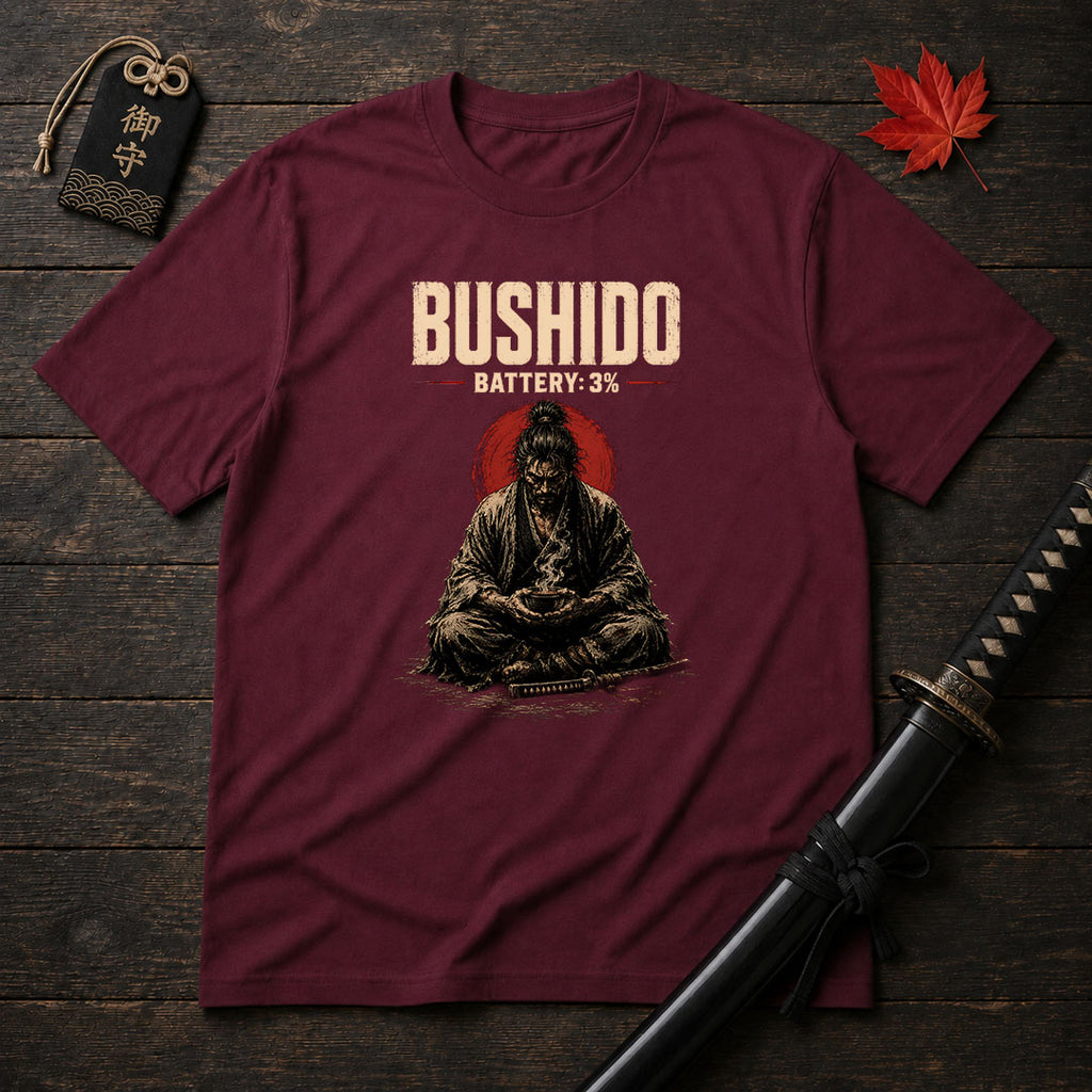 Bushido Battery 3% T-Shirt