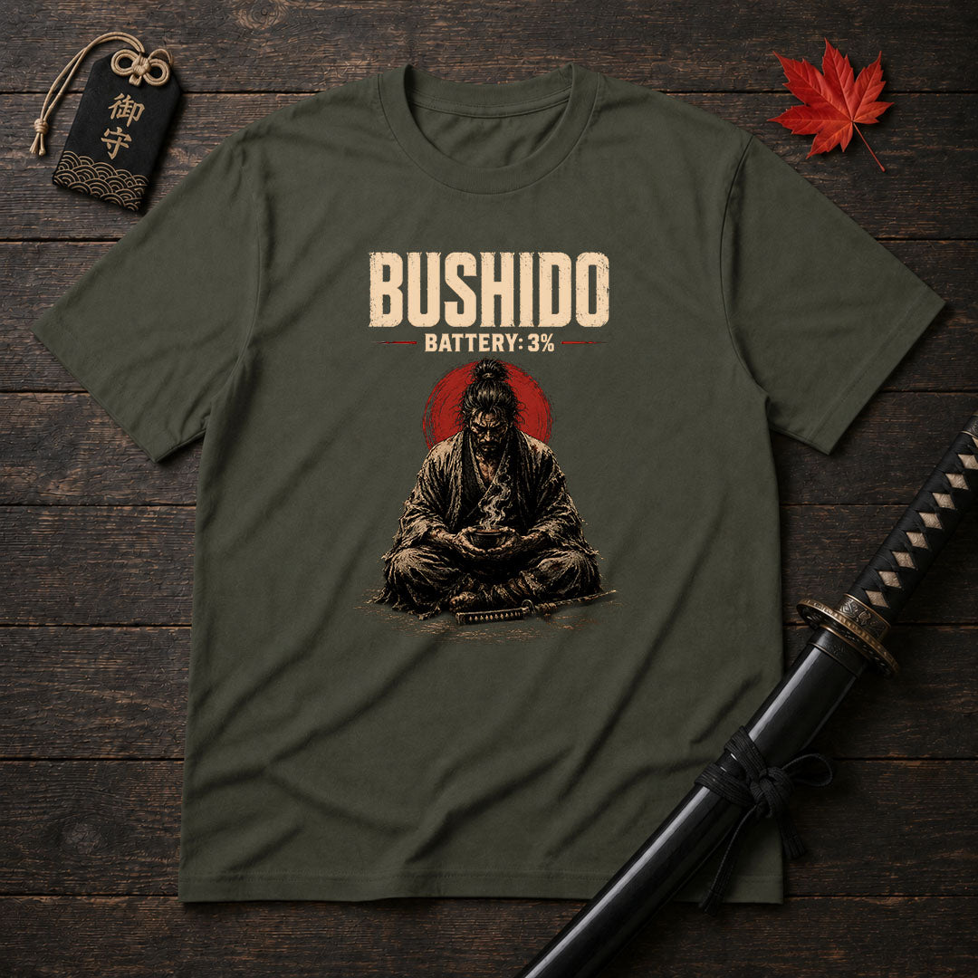 Bushido Battery 3% T-Shirt