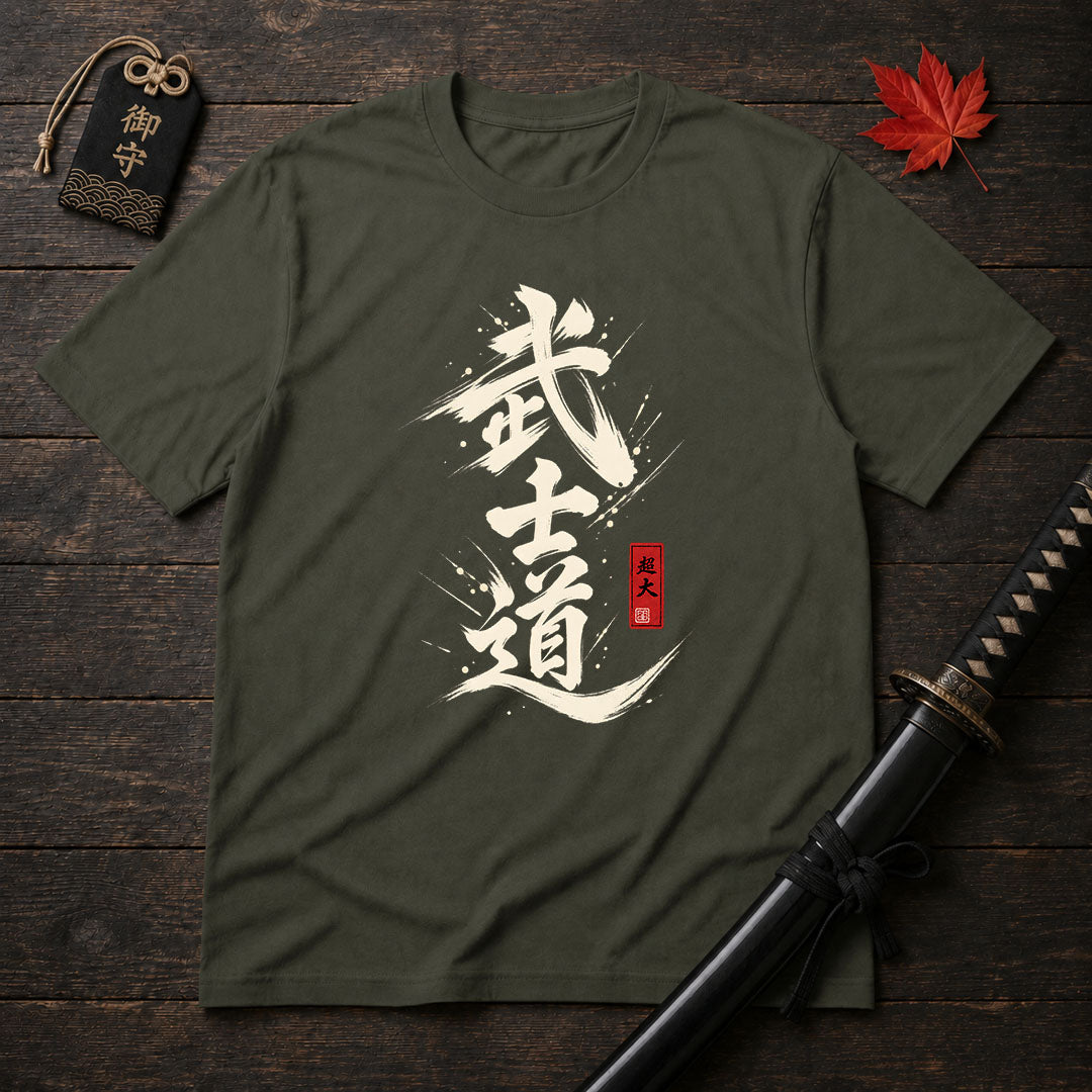 Bushido Calligraphy T-Shirt