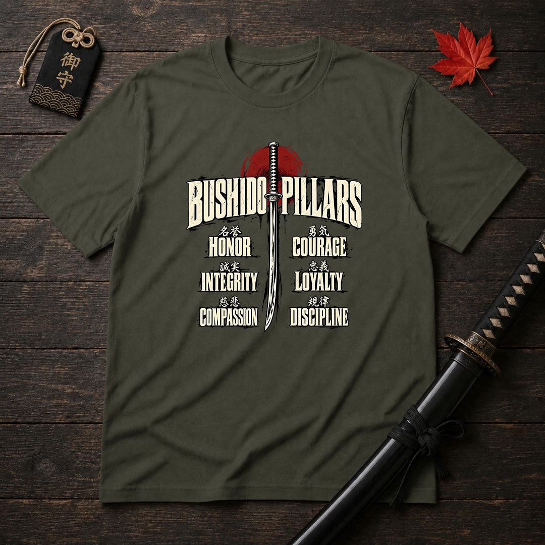 Bushido Pillars T-Shirt