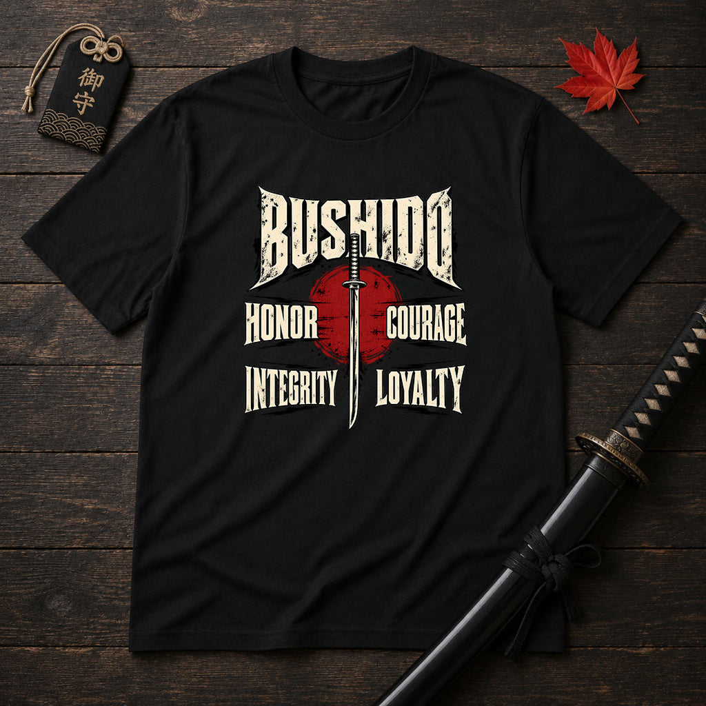 Bushido Sword And Sun T-Shirt