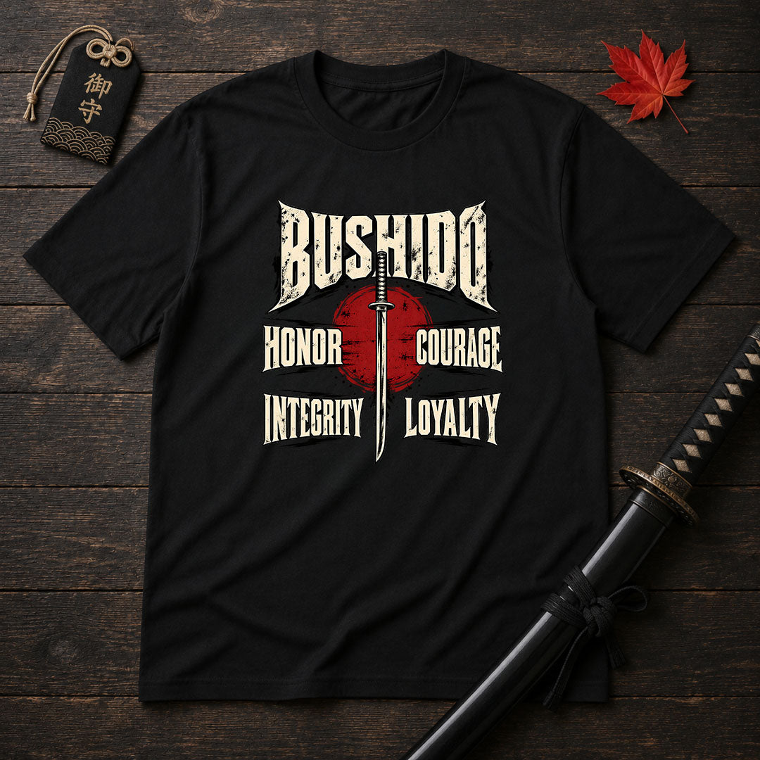 Bushido Sword And Sun T-Shirt