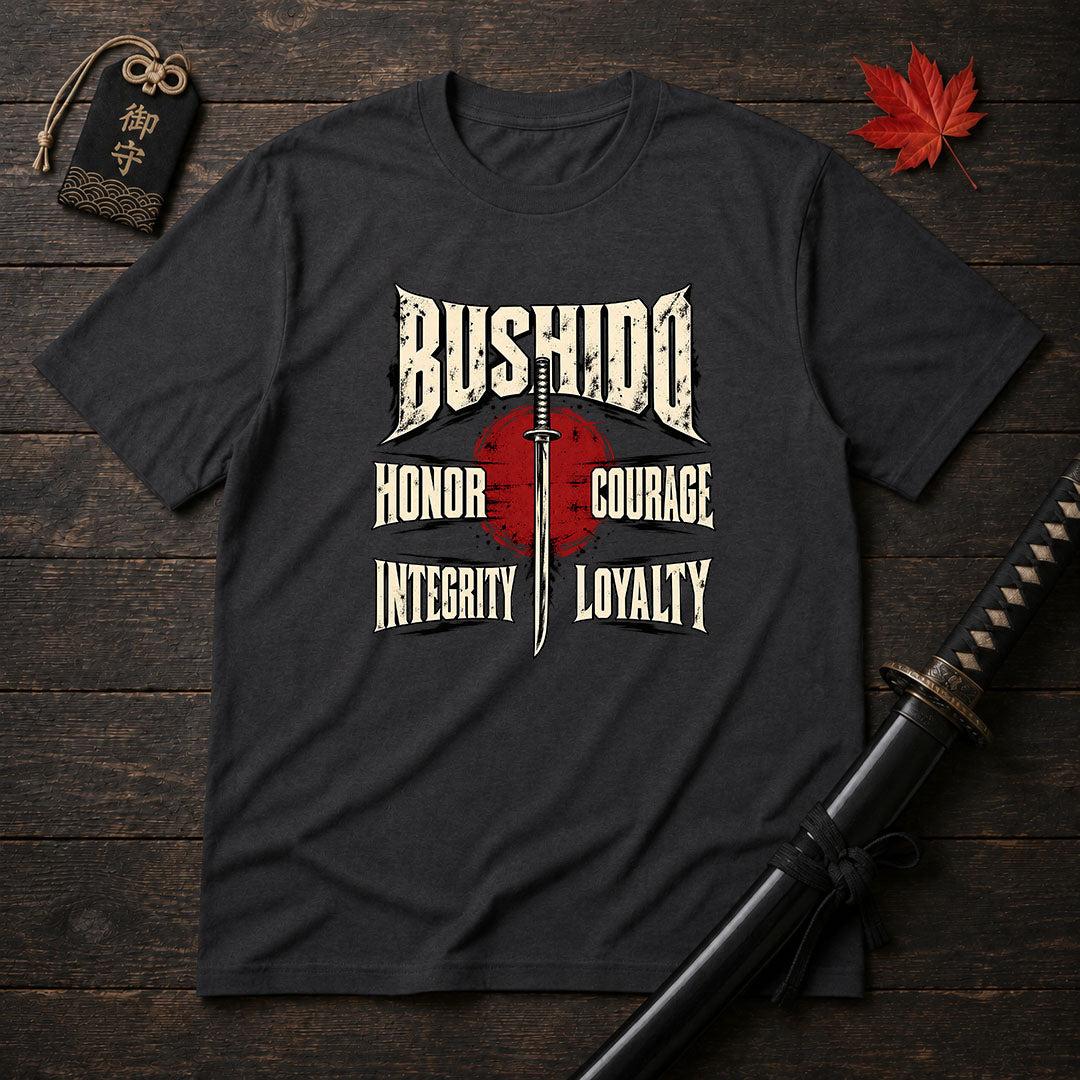 Bushido Sword And Sun T-Shirt