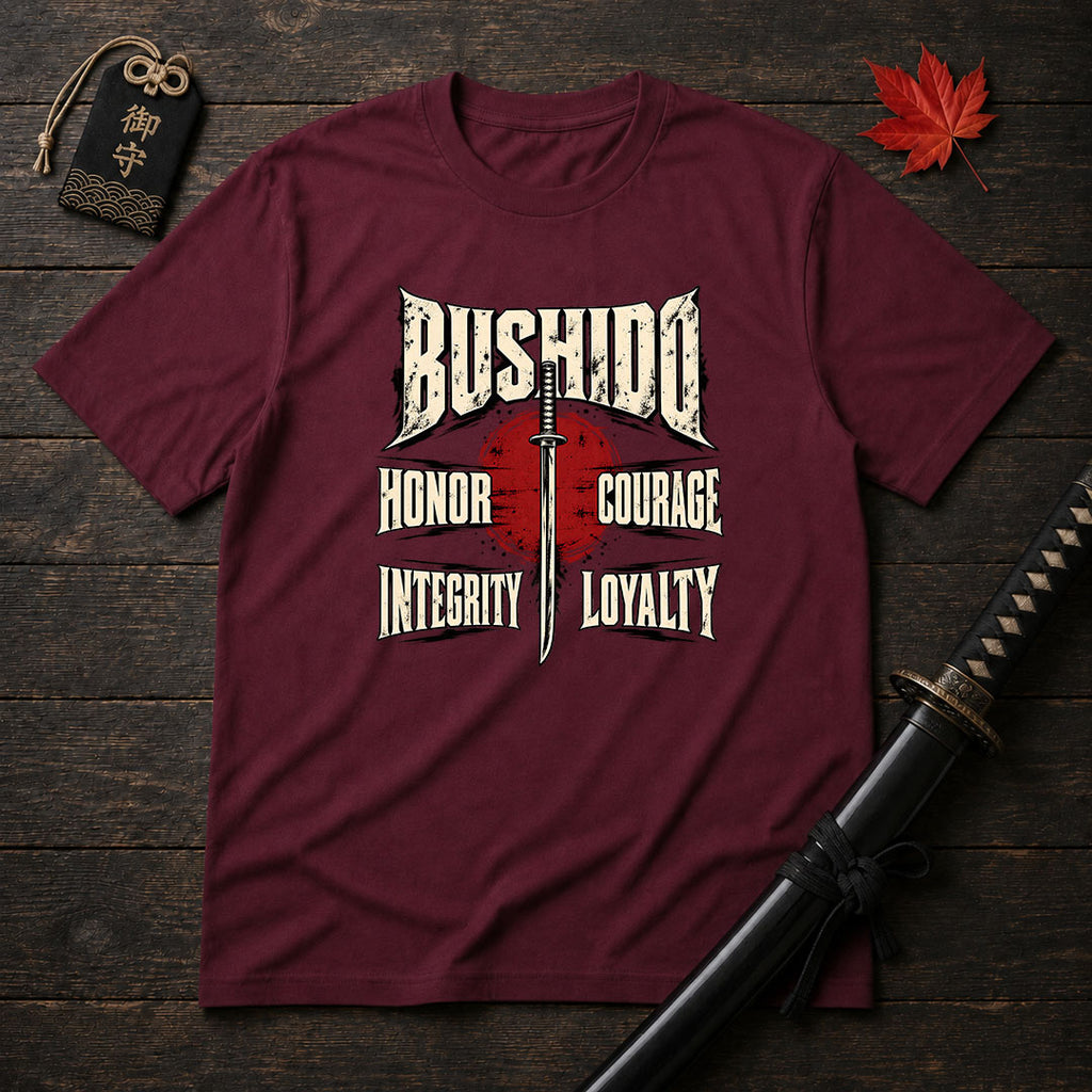 Bushido Sword And Sun T-Shirt