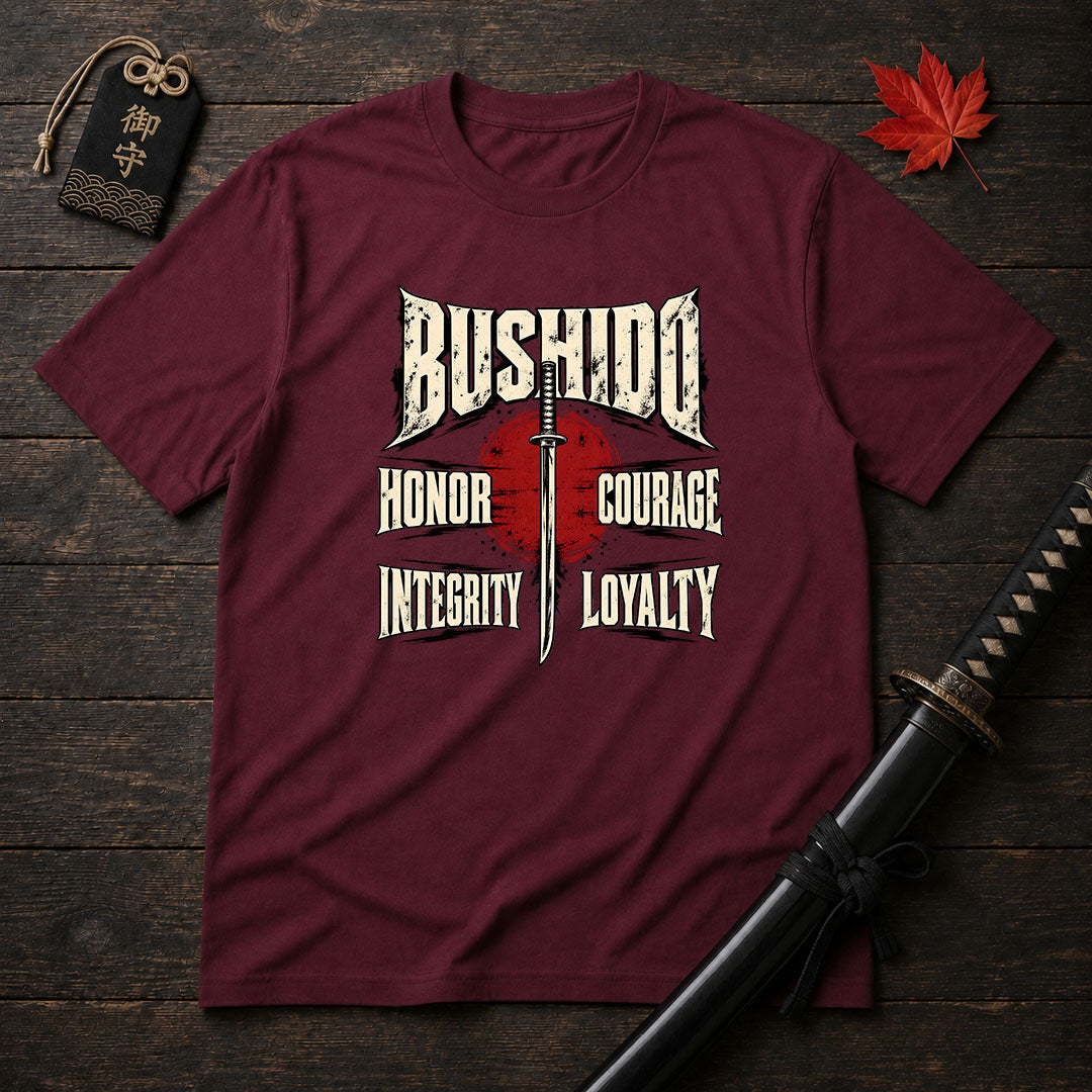 Bushido Sword And Sun T-Shirt