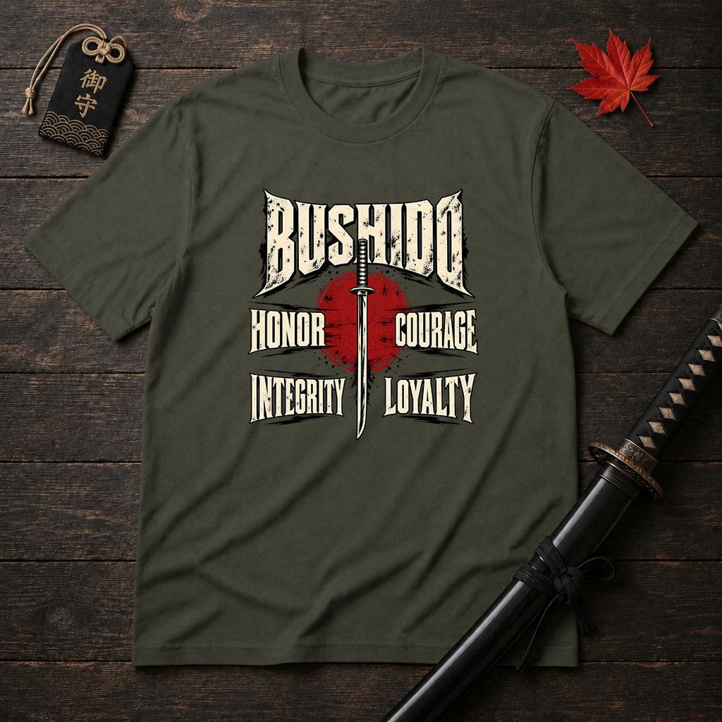 Bushido Sword And Sun T-Shirt