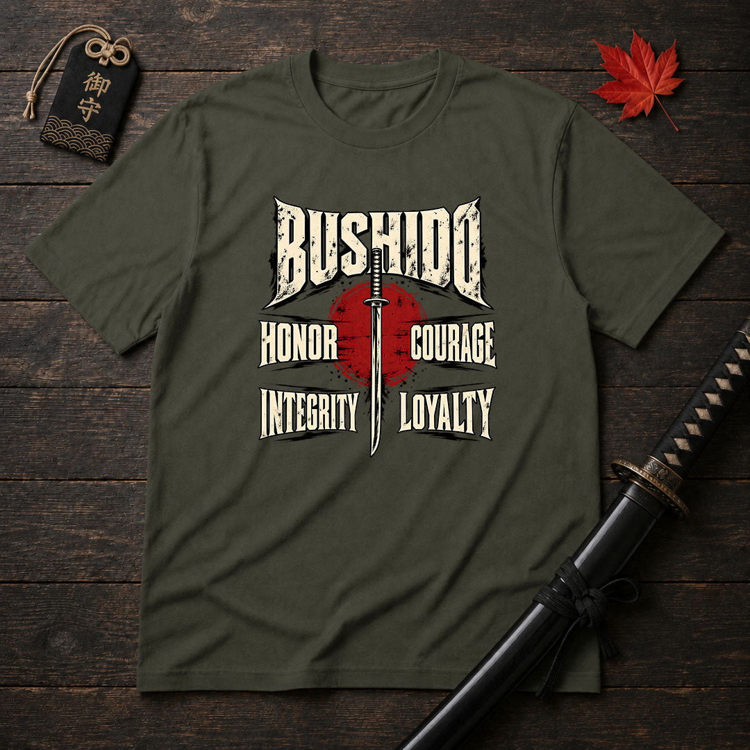 Bushido Sword And Sun T-Shirt