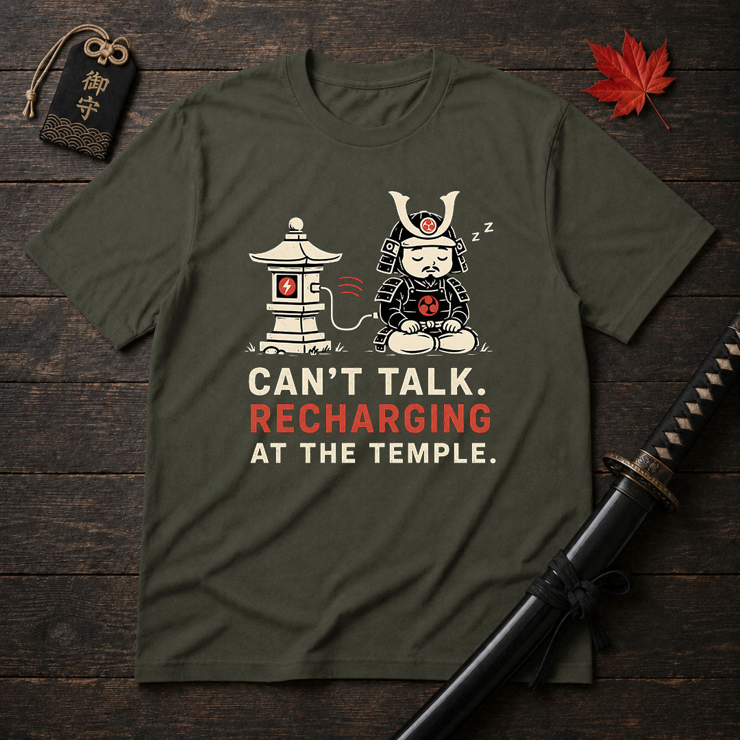Can't Talk Recharging T-Shirt