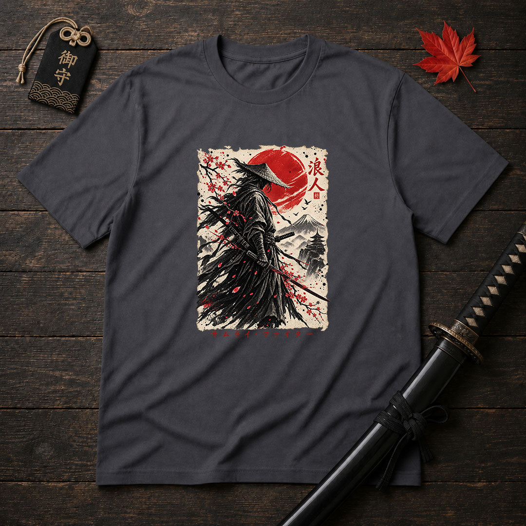 Cherry Blossom Ronin T-Shirt