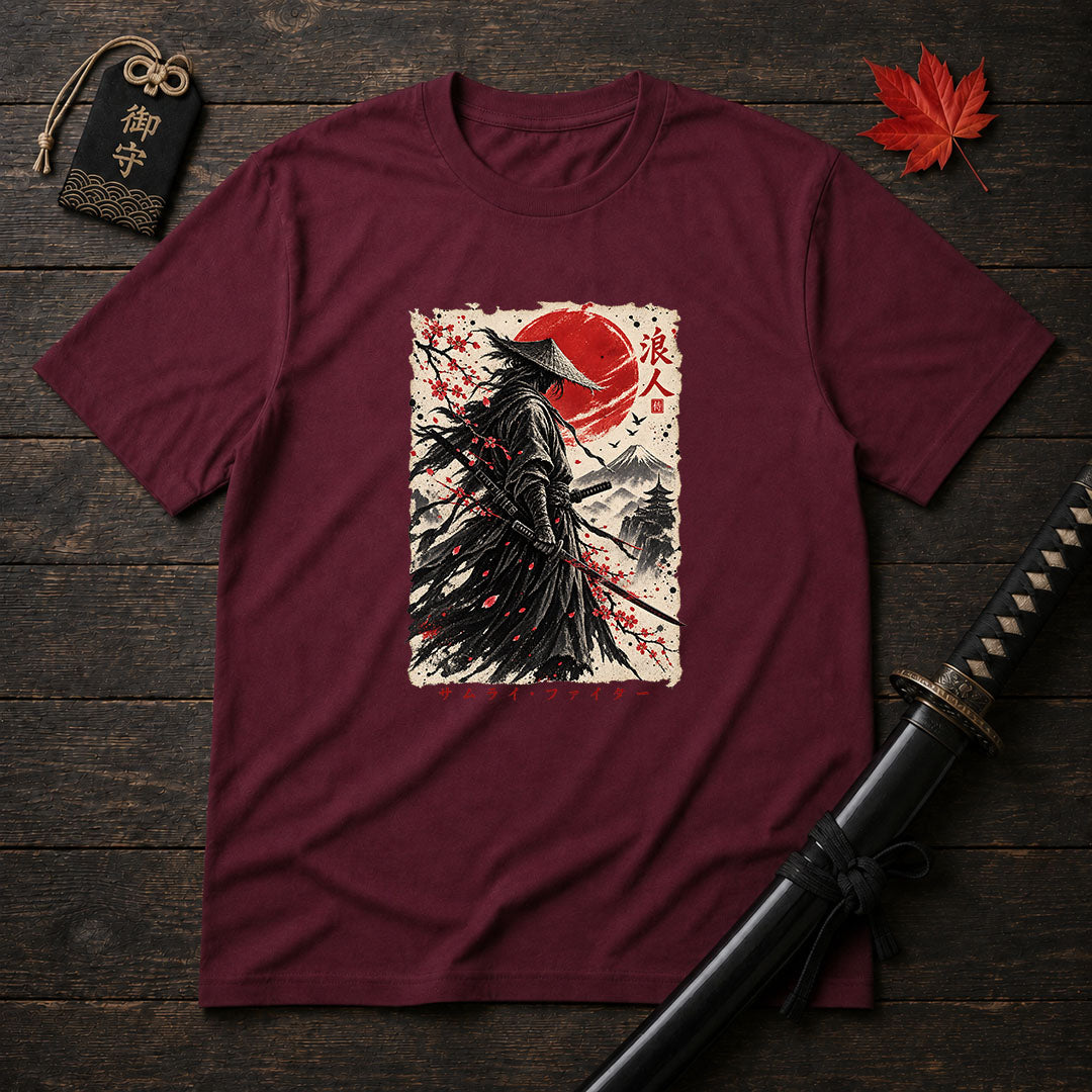 Cherry Blossom Ronin T-Shirt