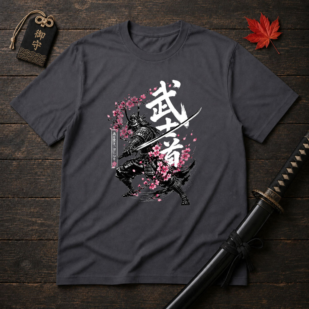 Cherry Blossom Samurai T-Shirt