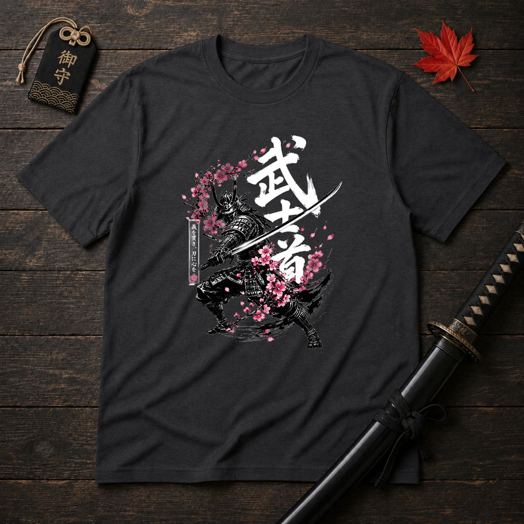 Cherry Blossom Samurai T-Shirt