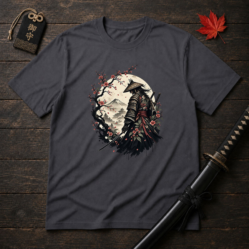 Cherry Moon Samurai T-Shirt