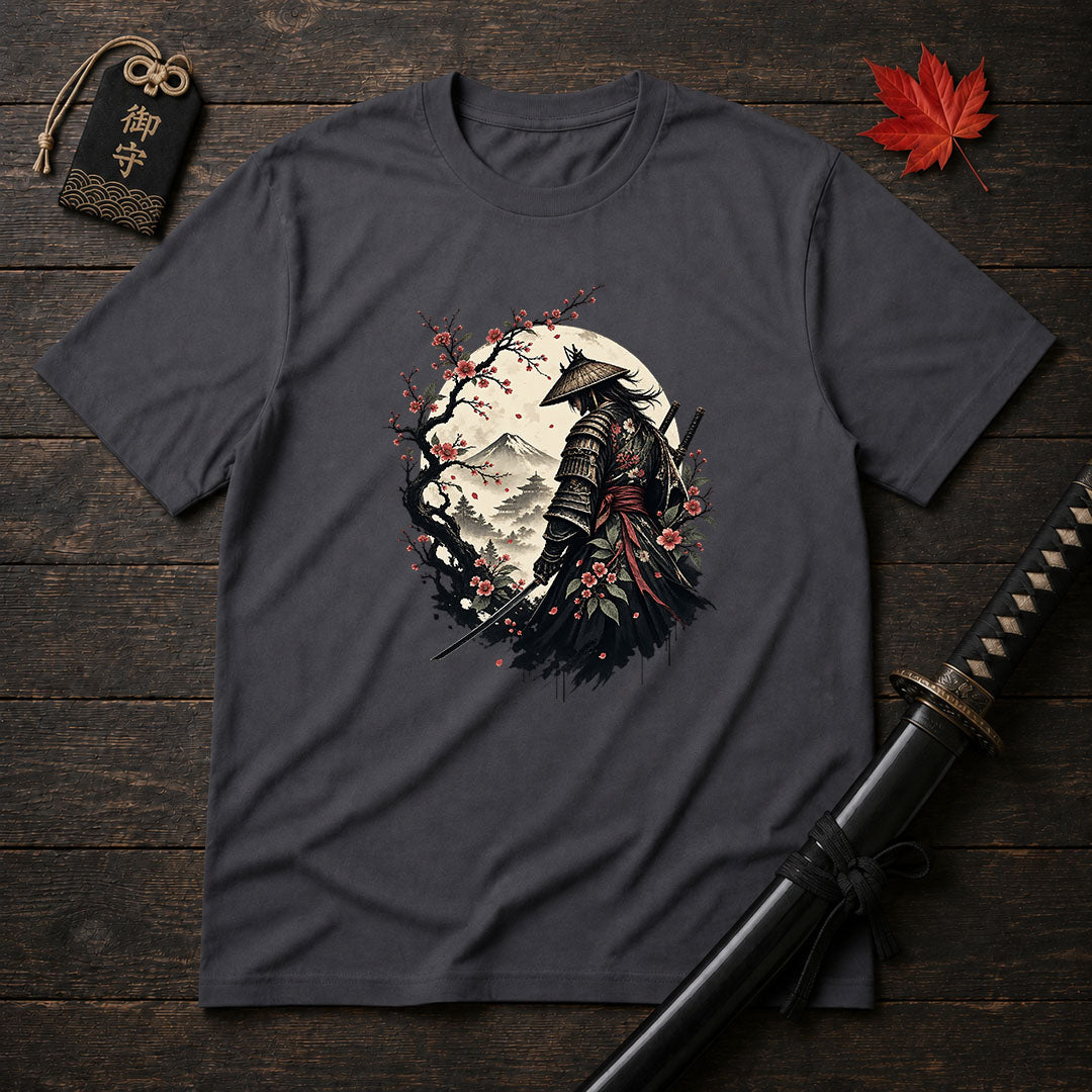 Cherry Moon Samurai T-Shirt