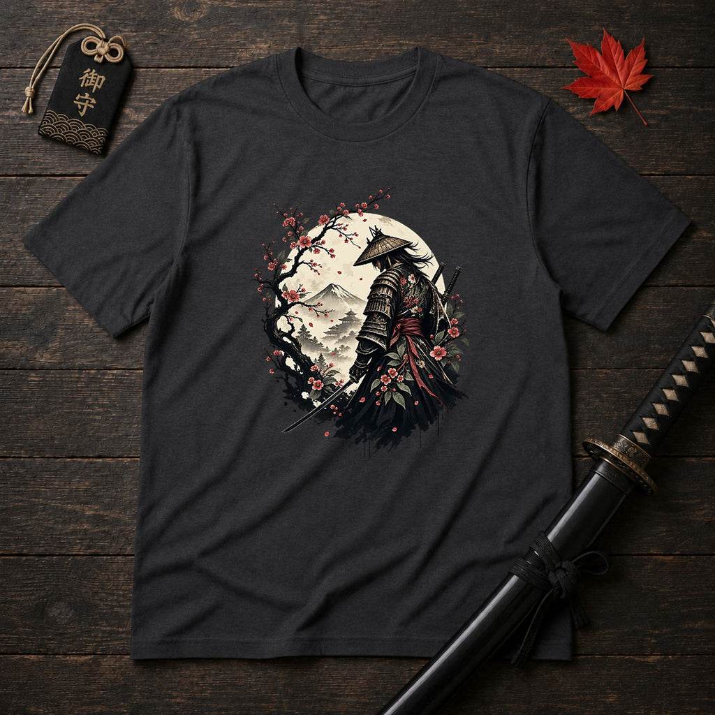 Cherry Moon Samurai T-Shirt