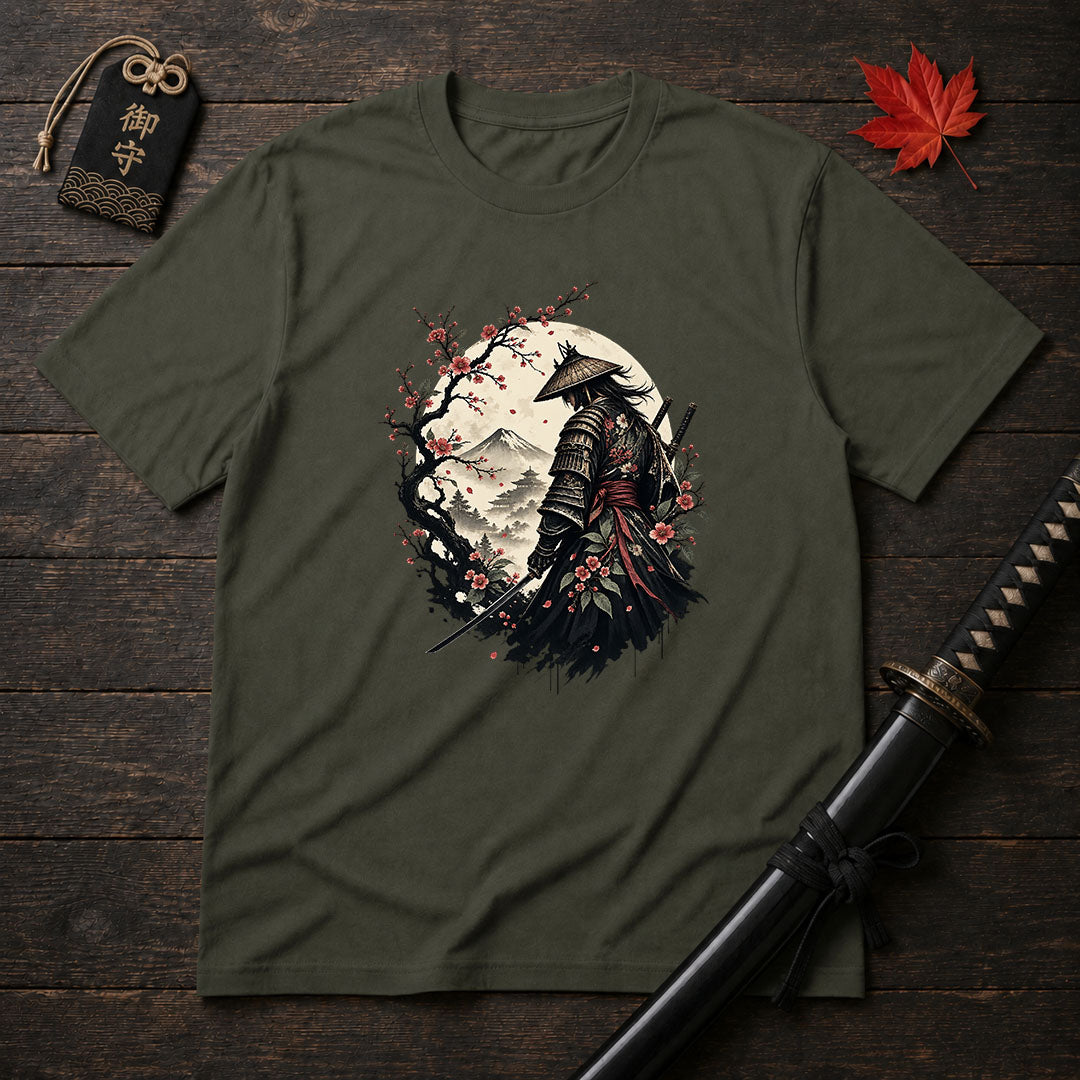Cherry Moon Samurai T-Shirt