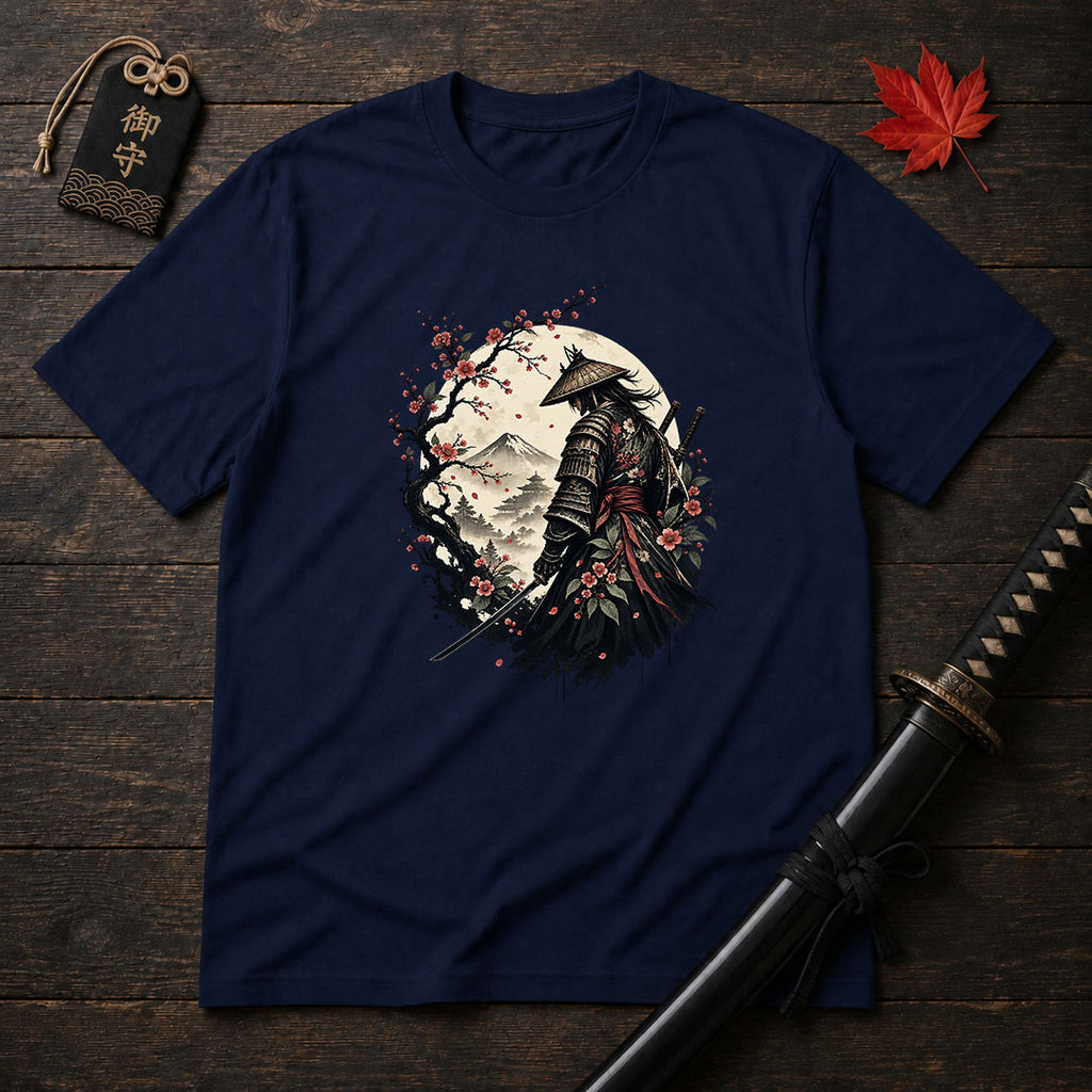 Cherry Moon Samurai T-Shirt