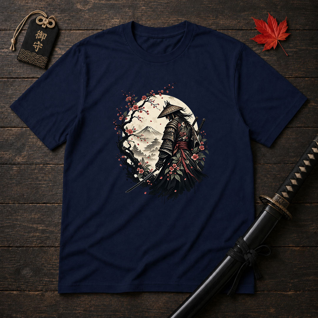 Cherry Moon Samurai T-Shirt
