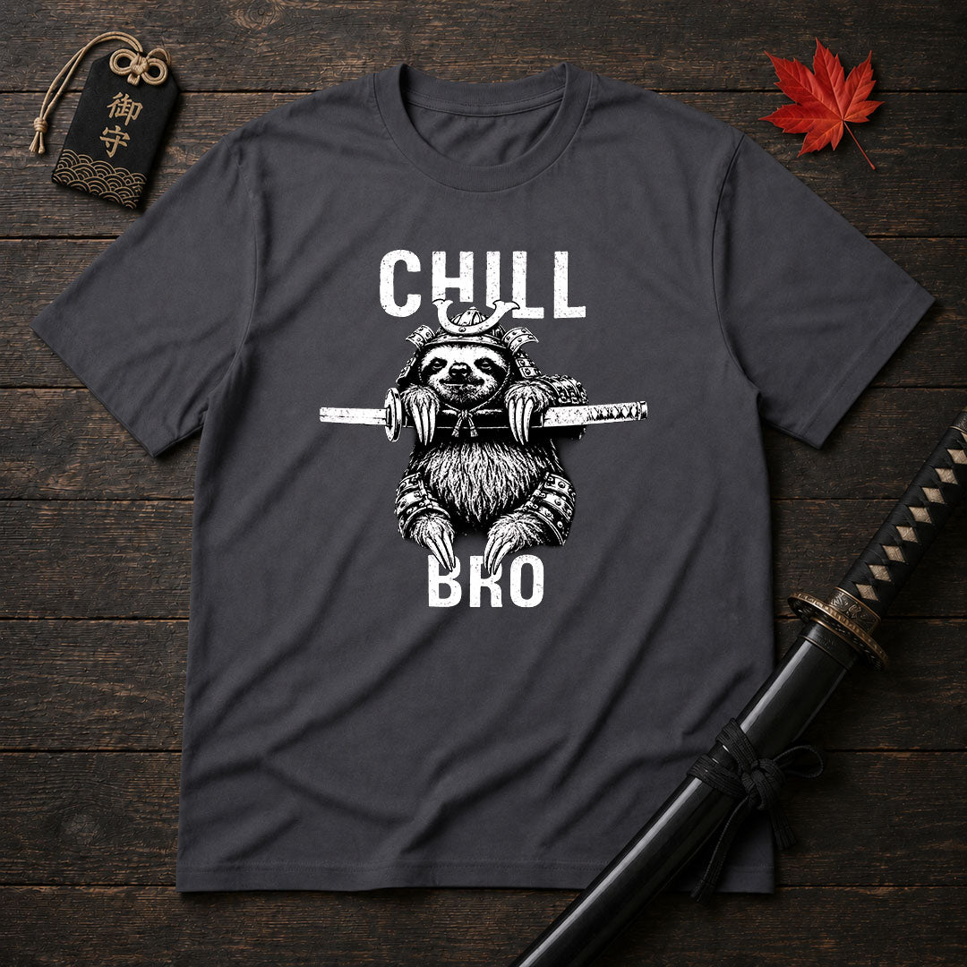 Chill Samurai Sloth T-Shirt