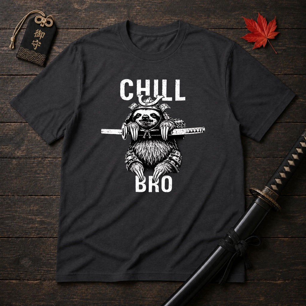 Chill Samurai Sloth T-Shirt