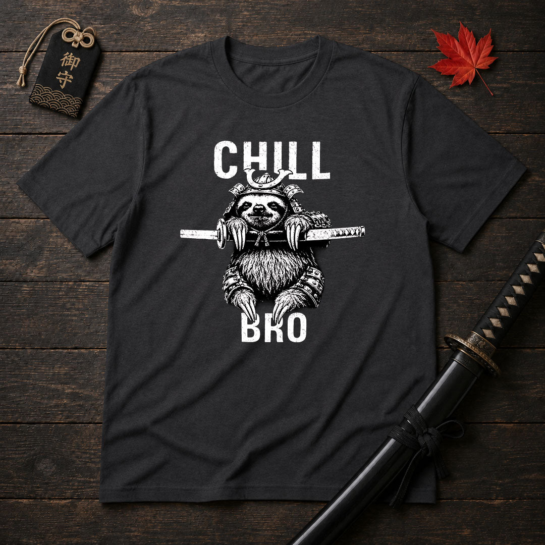 Chill Samurai Sloth T-Shirt