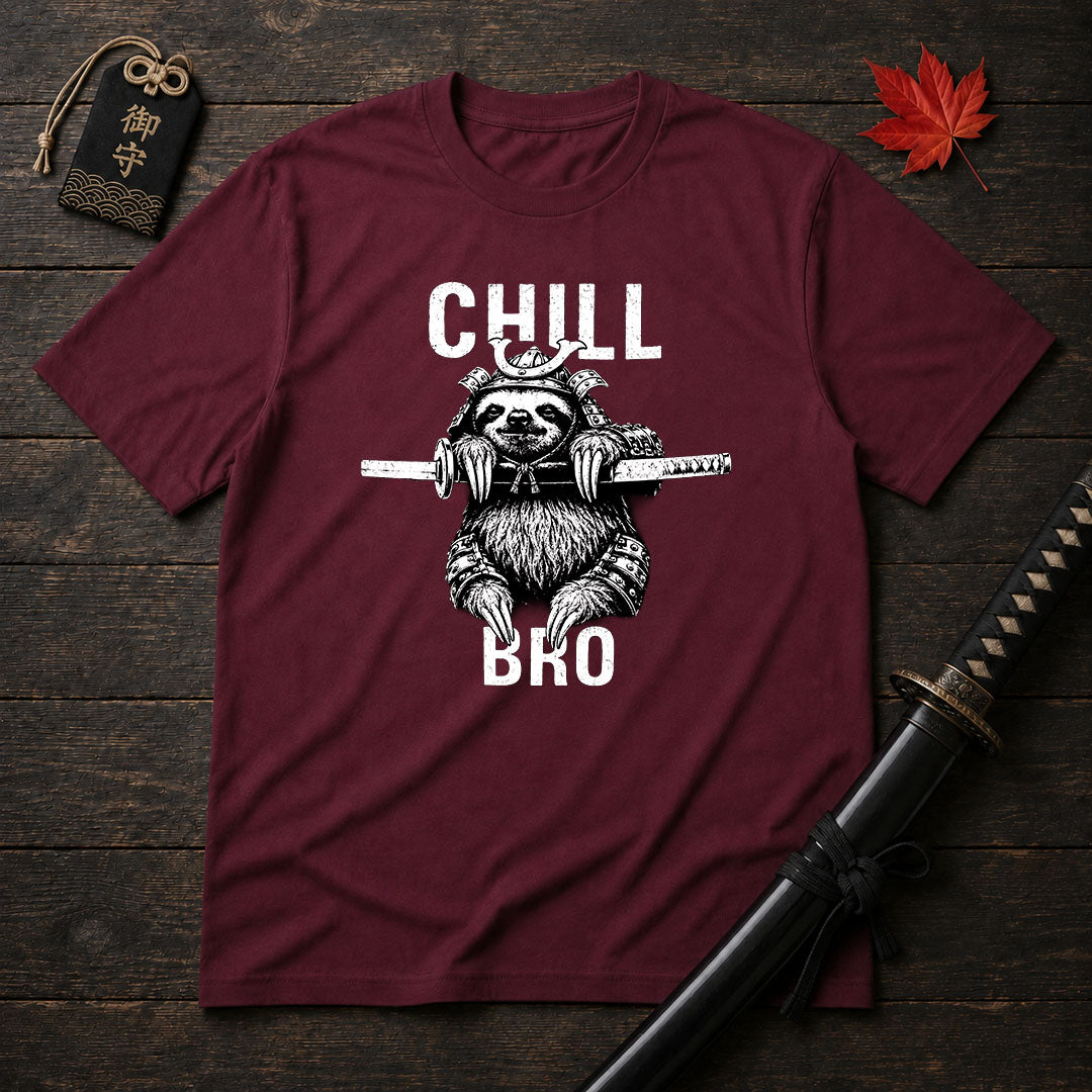 Chill Samurai Sloth T-Shirt
