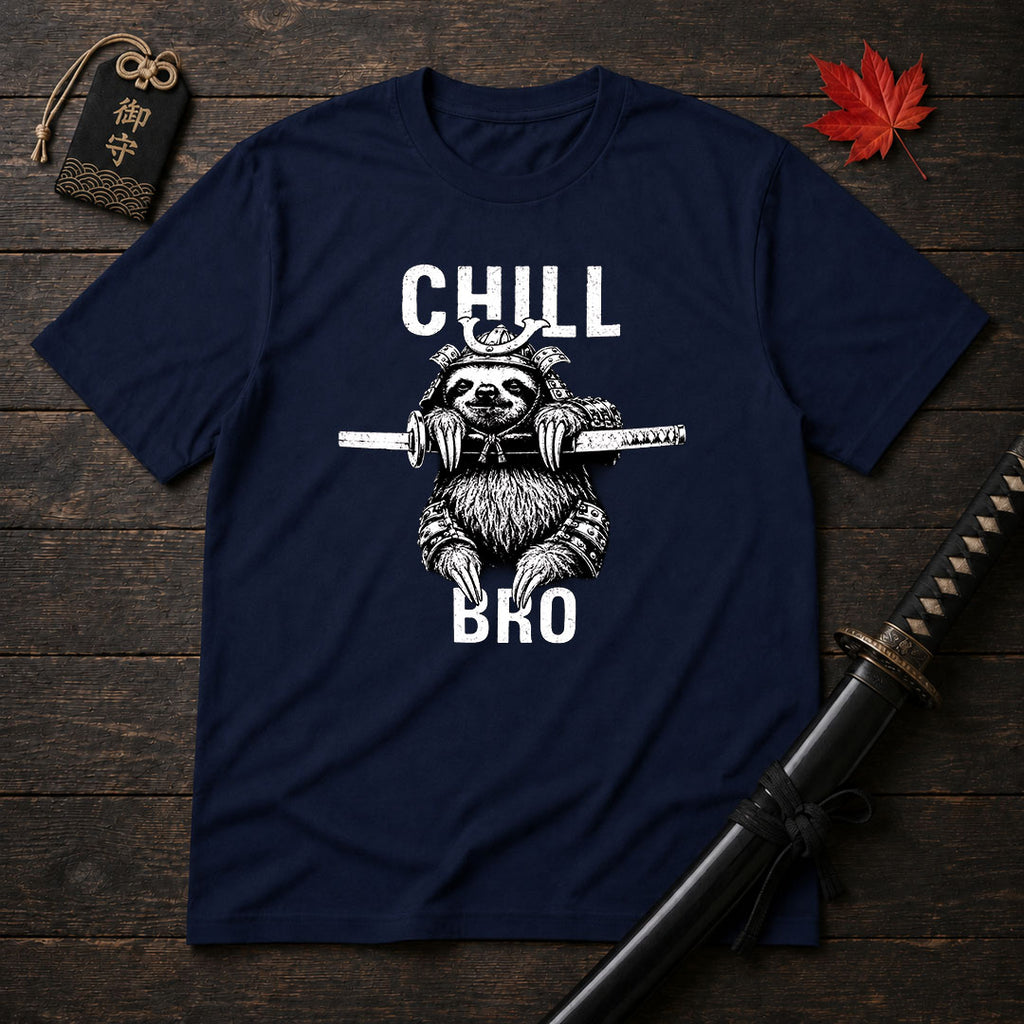 Chill Samurai Sloth T-Shirt