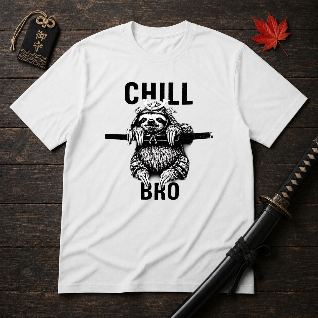 Chill Samurai Sloth T-Shirt