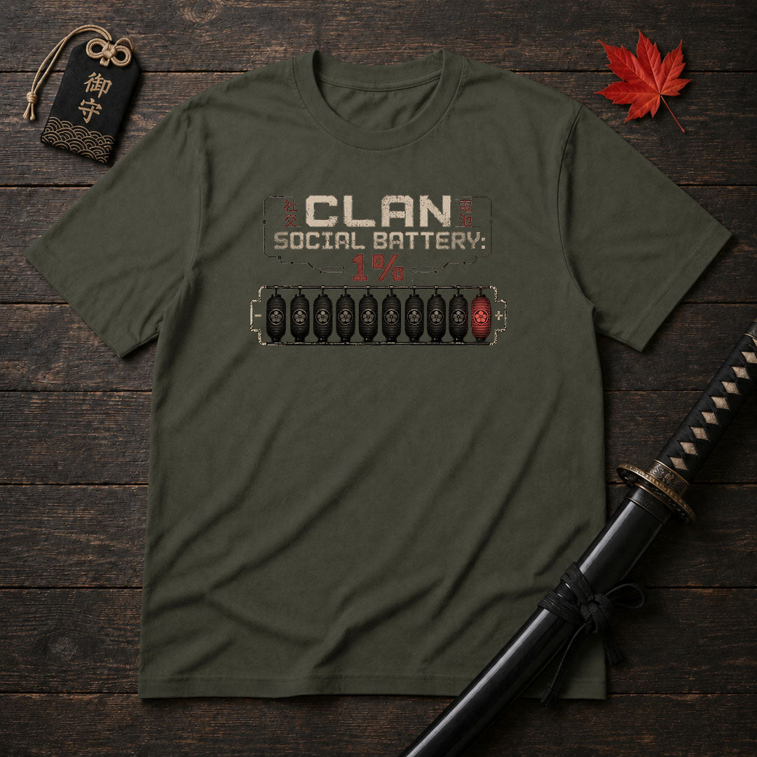 Clan Social Battery T-Shirt