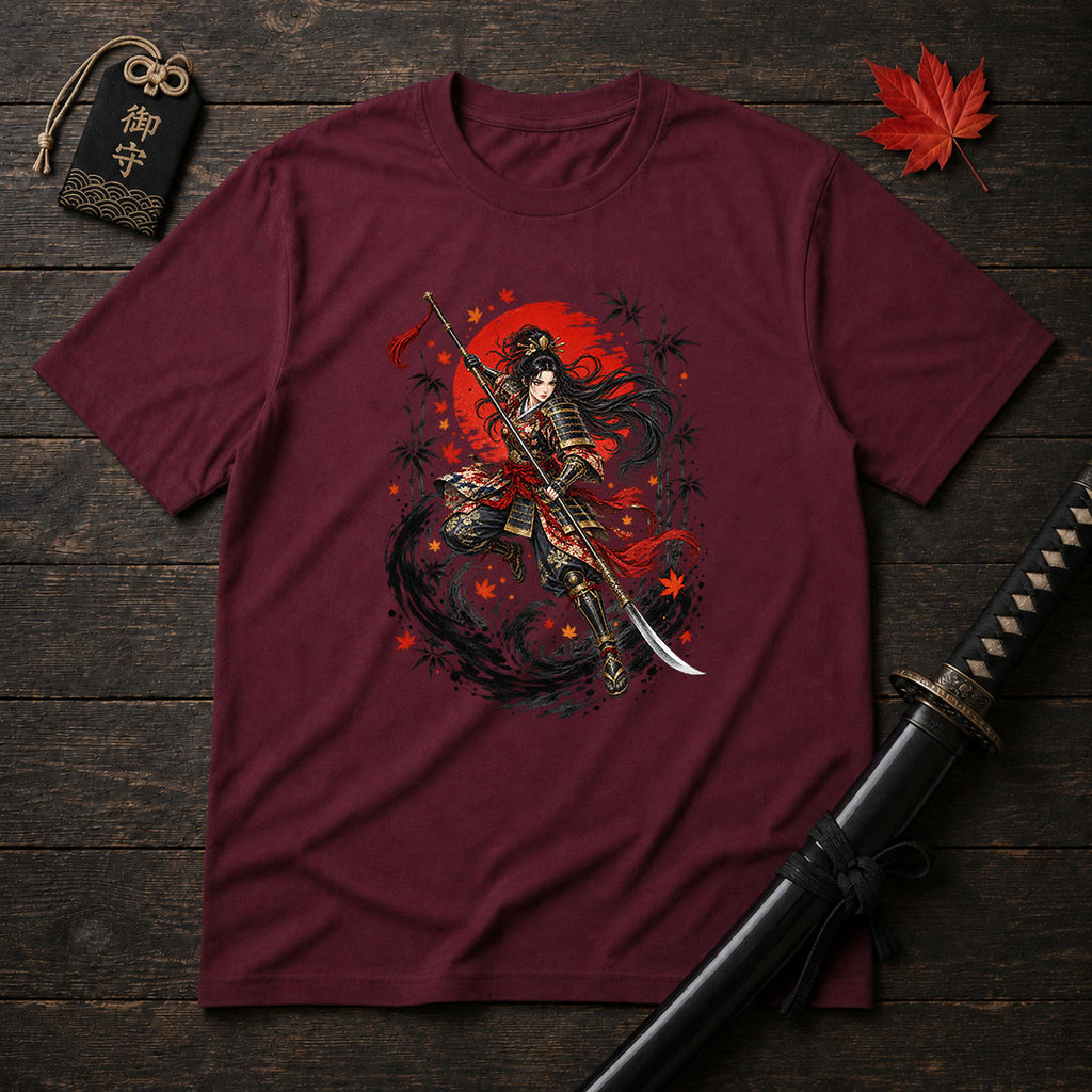Crimson Rising Samurai T-Shirt