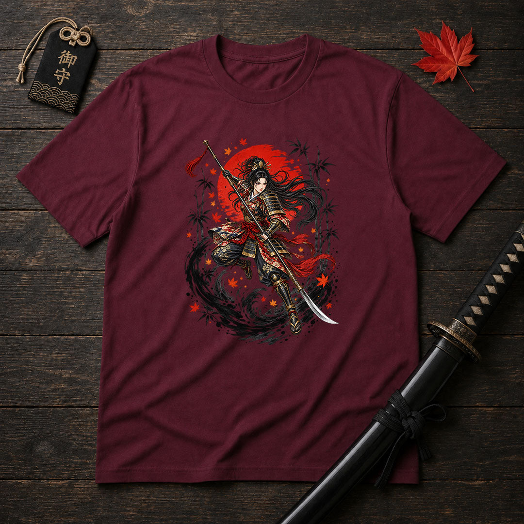Crimson Rising Samurai T-Shirt
