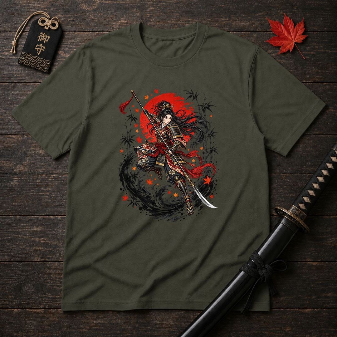 Crimson Rising Samurai T-Shirt
