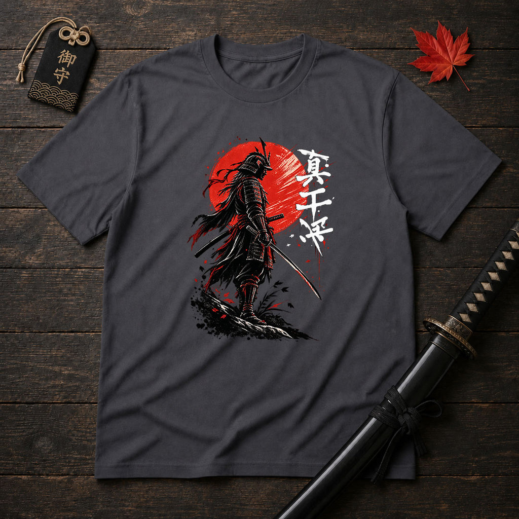 Crimson Sun Samurai T-Shirt