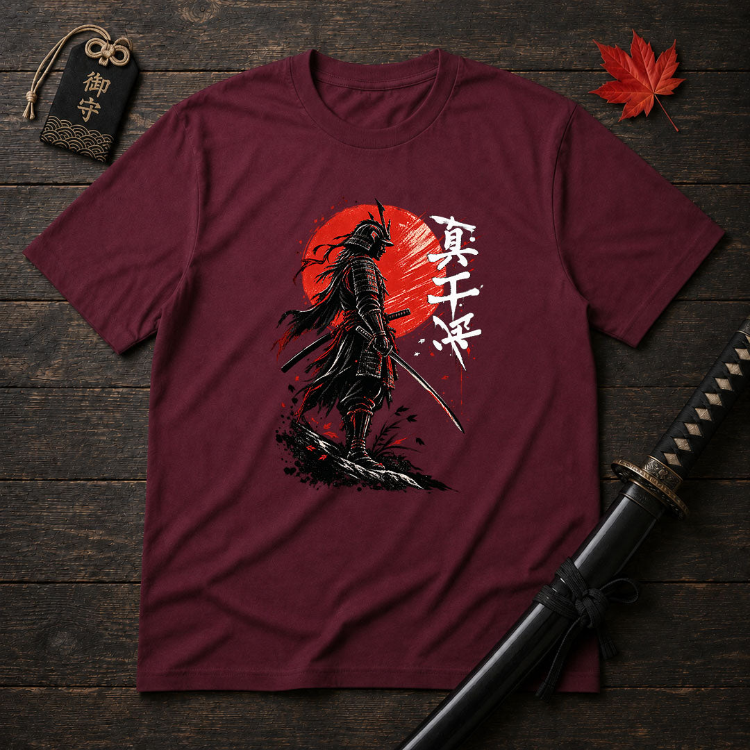 Crimson Sun Samurai T-Shirt