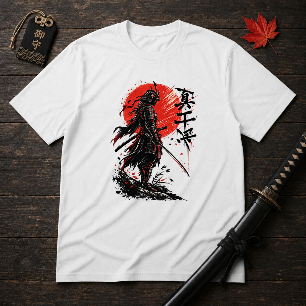 Crimson Sun Samurai T-Shirt