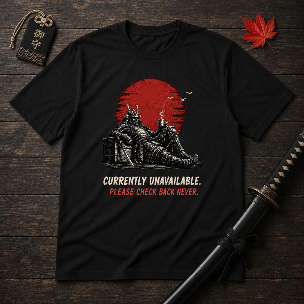 Currently Unavailable Samurai T-Shirt
