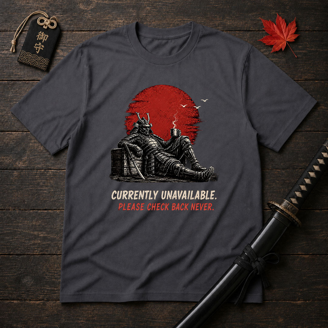 Currently Unavailable Samurai T-Shirt