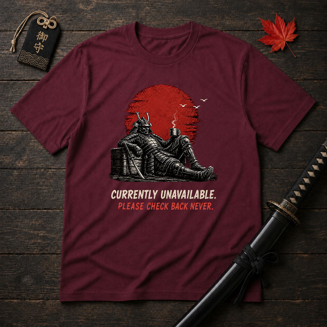 Currently Unavailable Samurai T-Shirt