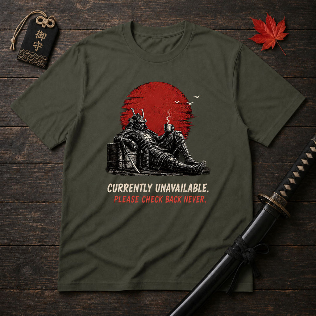 Currently Unavailable Samurai T-Shirt