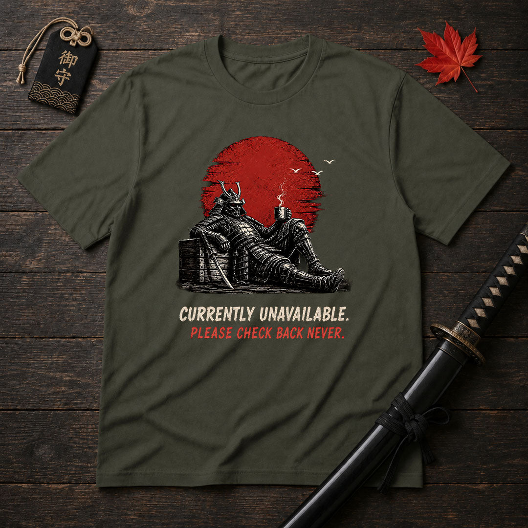 Currently Unavailable Samurai T-Shirt