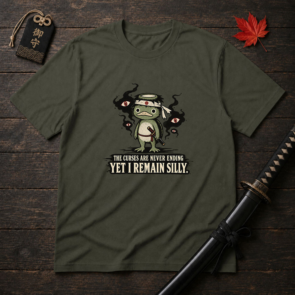 Cursed Kappa Samurai T-Shirt