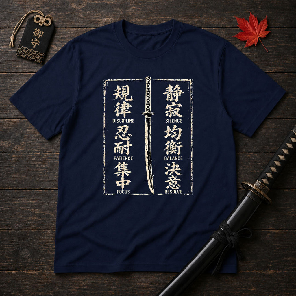 Discipline Silence Katana T-Shirt