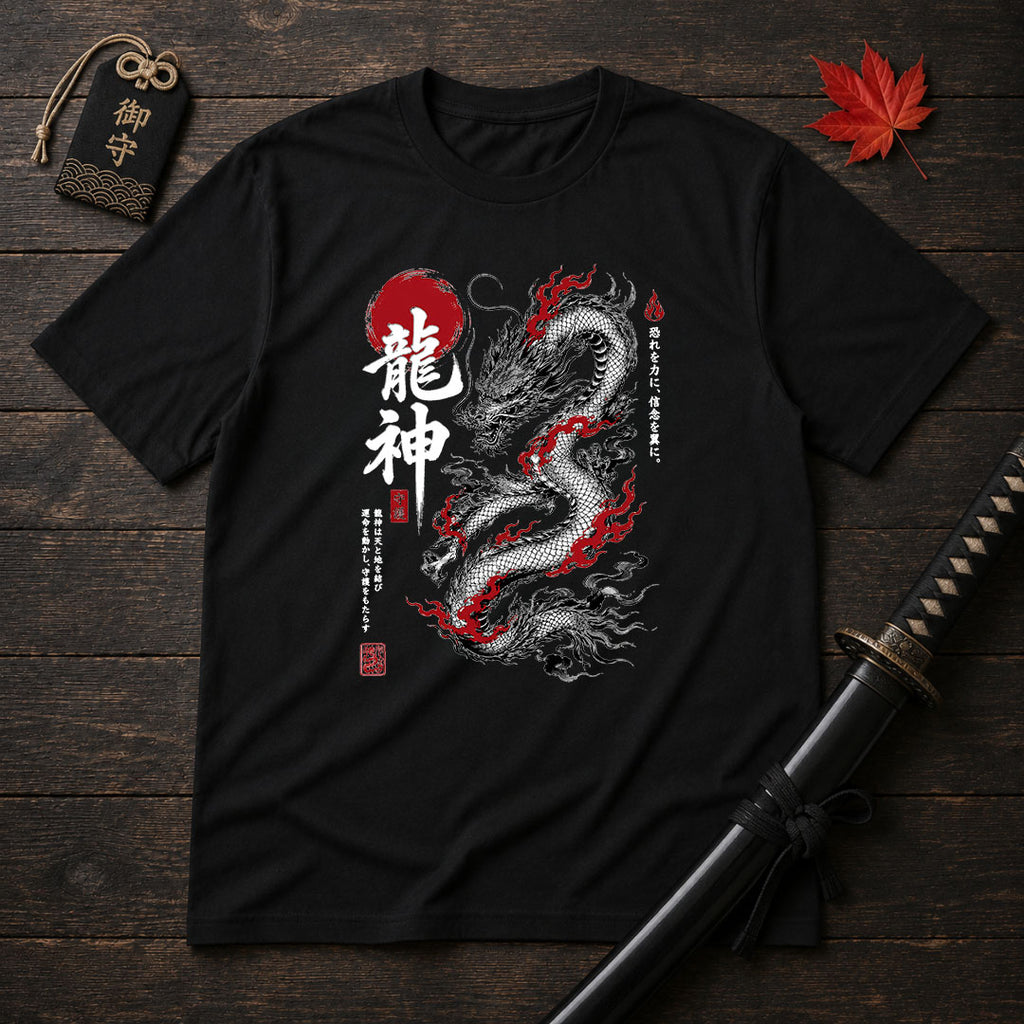 Dragon God Samurai T-Shirt