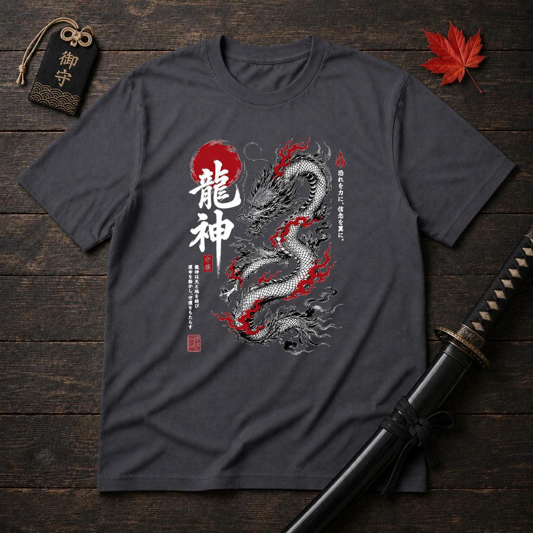 Dragon God Samurai T-Shirt