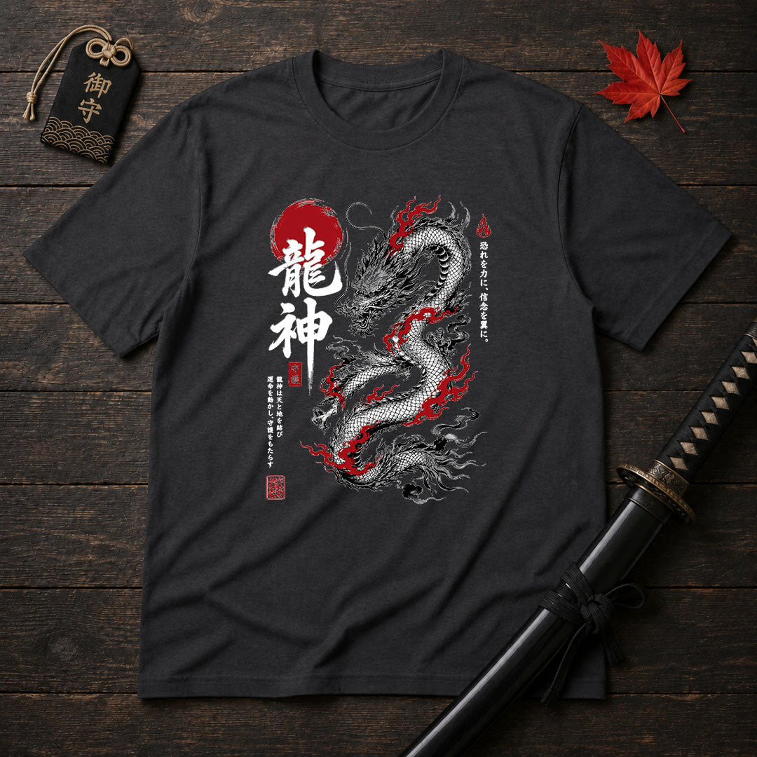 Dragon God Samurai T-Shirt