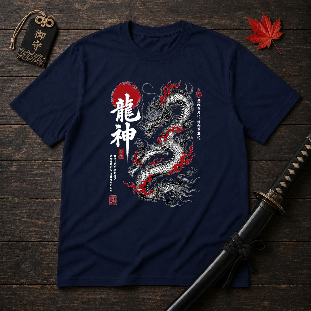 Dragon God Samurai T-Shirt
