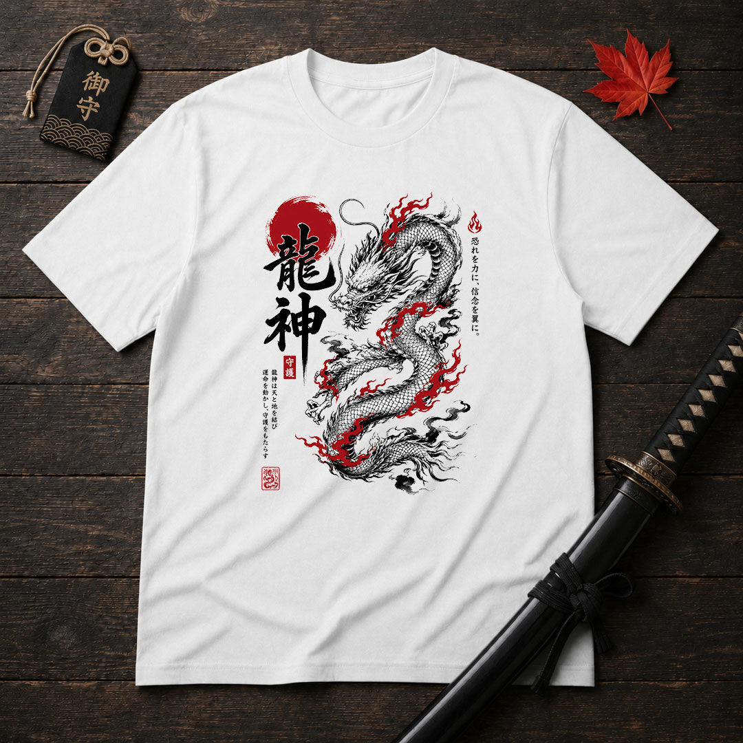 Dragon God Samurai T-Shirt